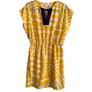 Umgee women mini dress women  M striped vacation beach soft casual shift